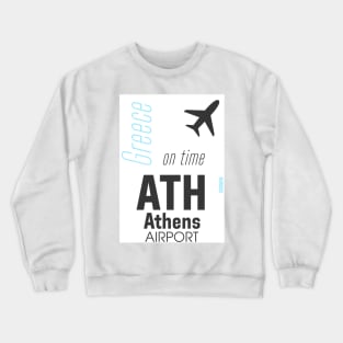 ATH Athens airport Crewneck Sweatshirt